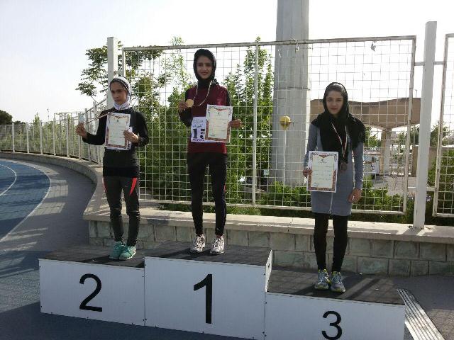 یک نقره و2 برنز نشان های کسب شده دختران جوان استان از مسابقات کشوری 